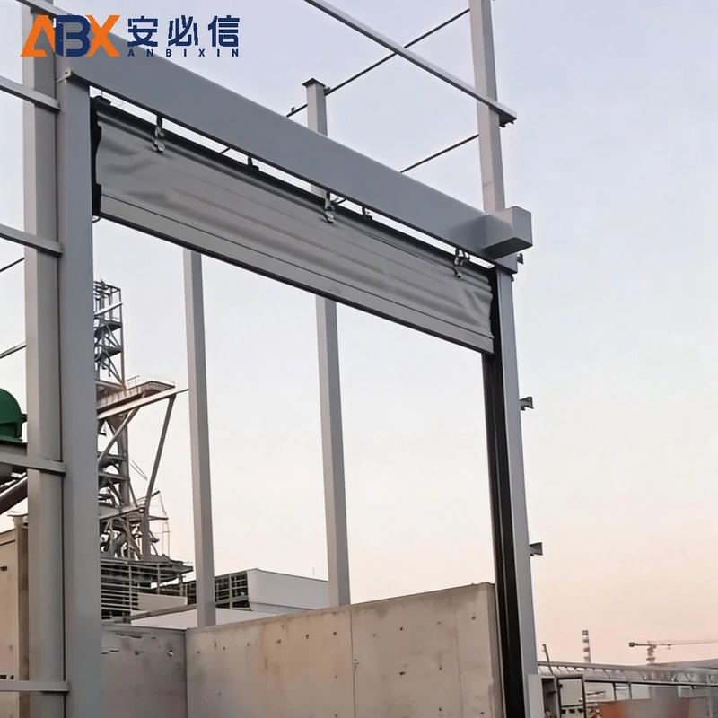 济南PVC堆积门